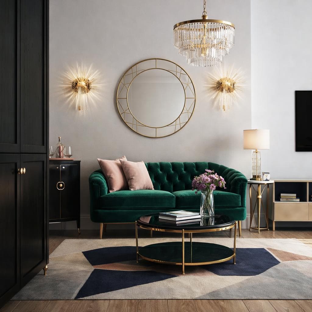 Room after Art Deco redesign