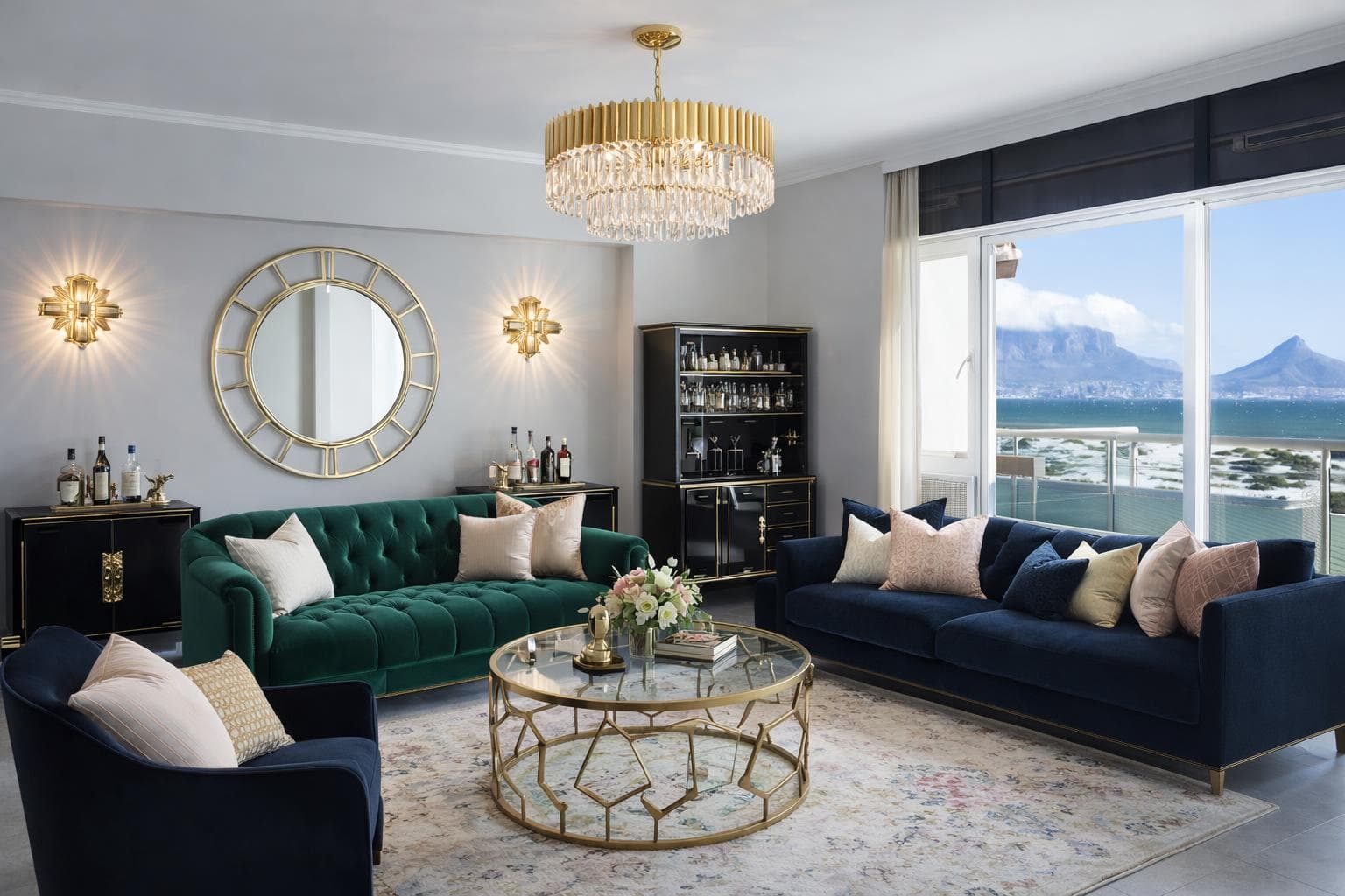 Room after Art Deco redesign