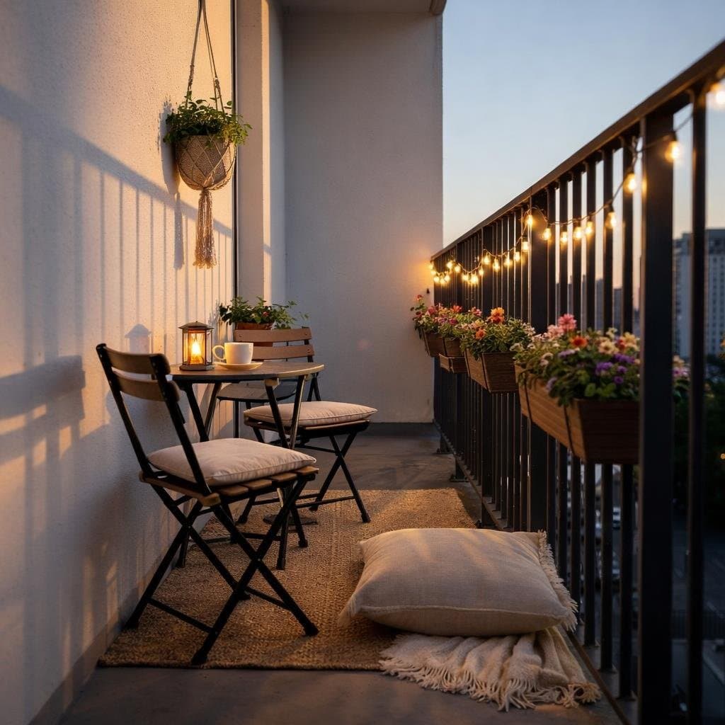 Room after Cozy Balcony redesign