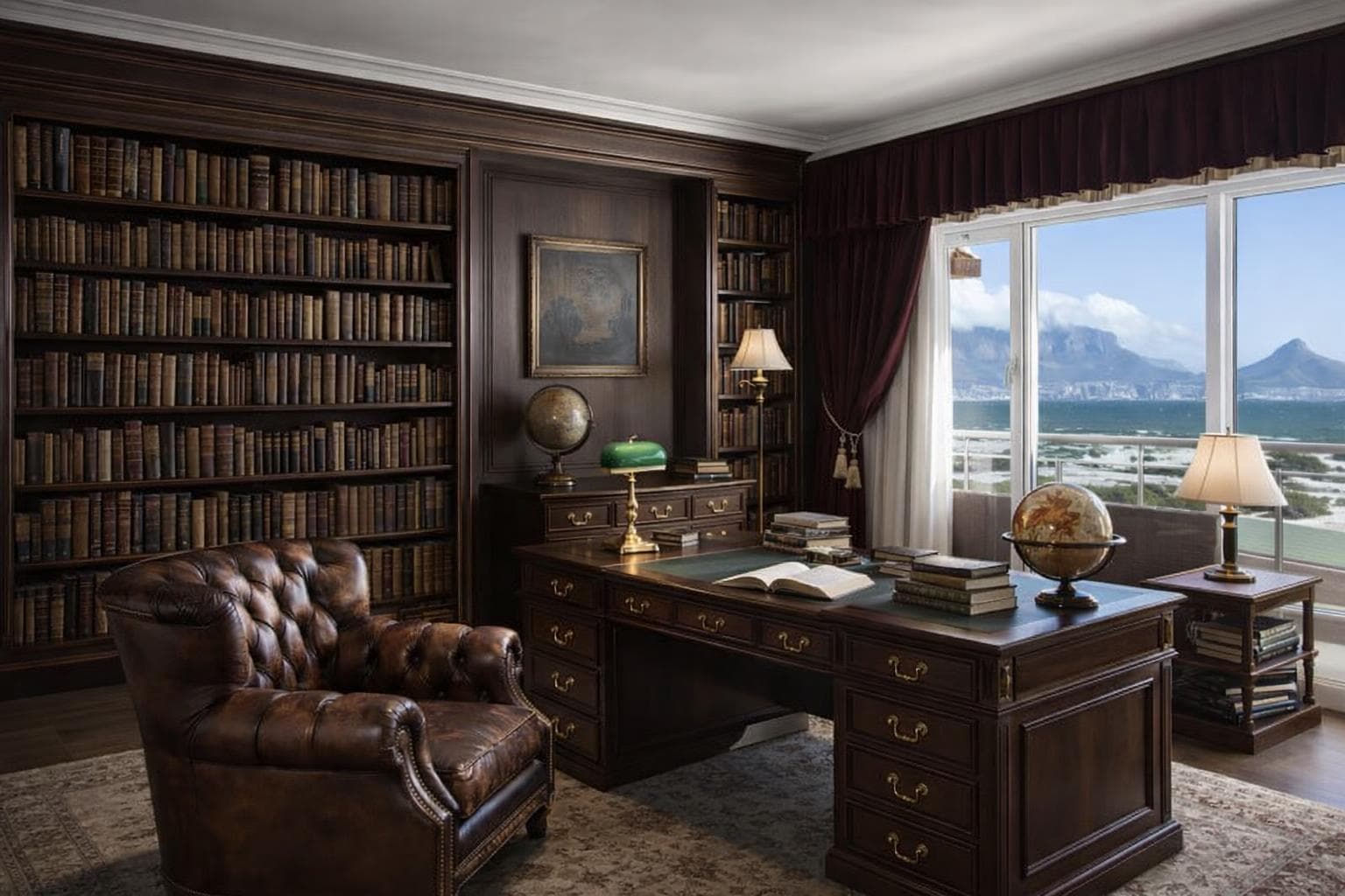 Room after Dark academia redesign