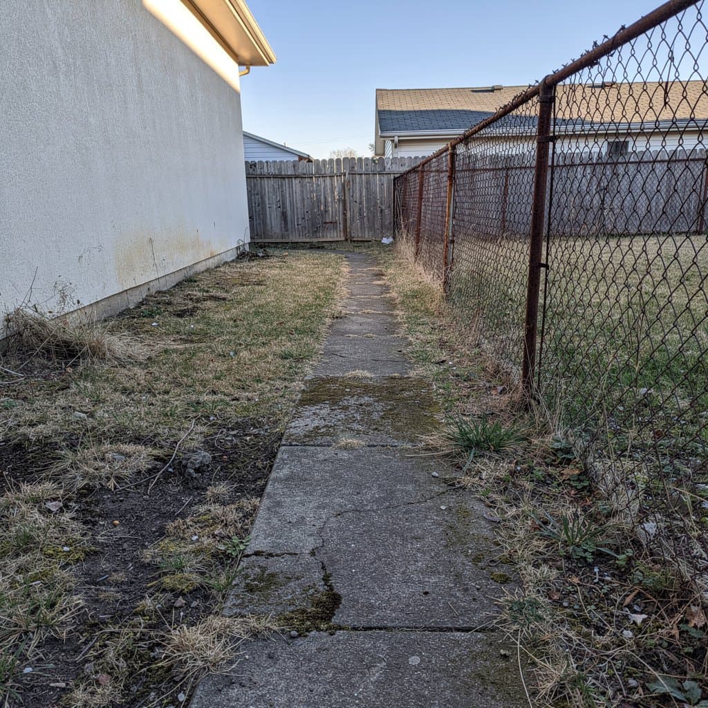 Room before Garden Oasis redesign