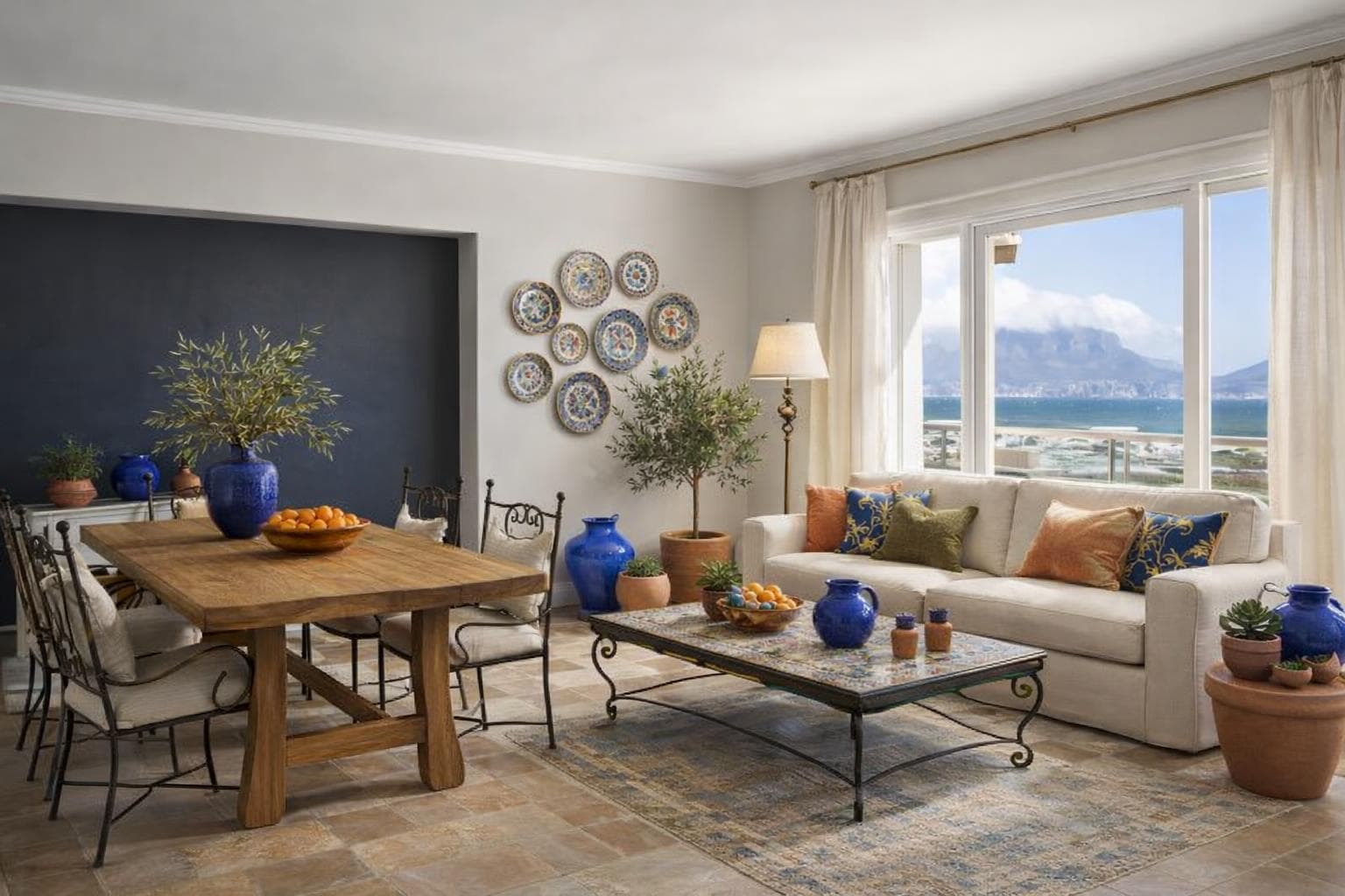 Room after Mediterranean redesign