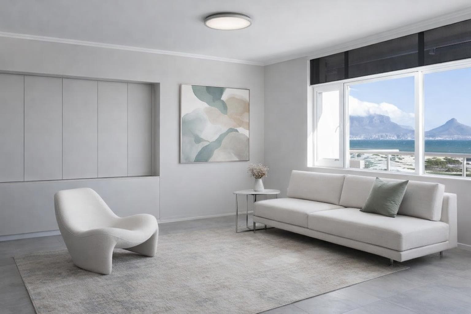 Room after Minimalist redesign