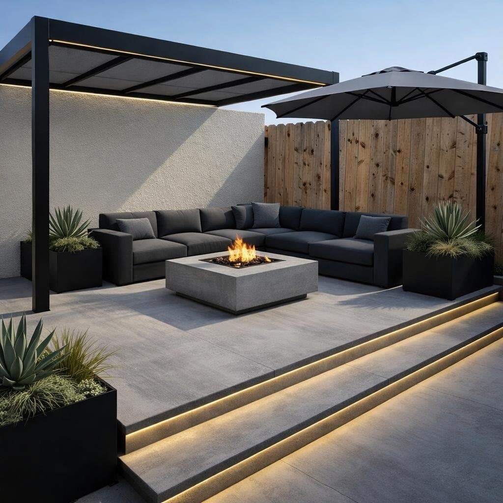 Room after Modern Patio