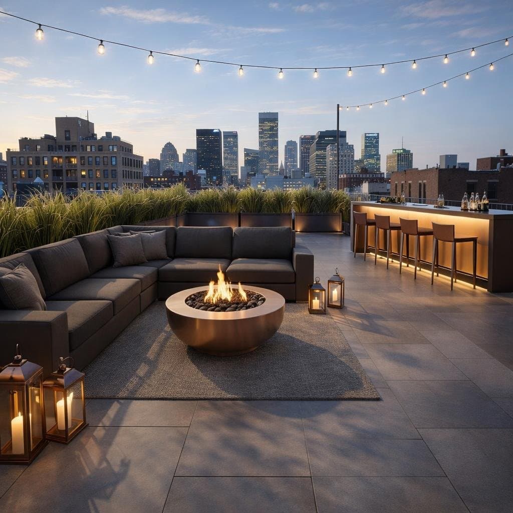 Room after Rooftop Lounge redesign