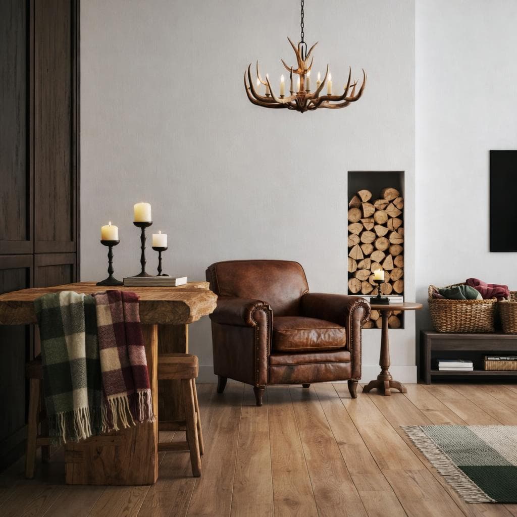 Room after Rustic redesign