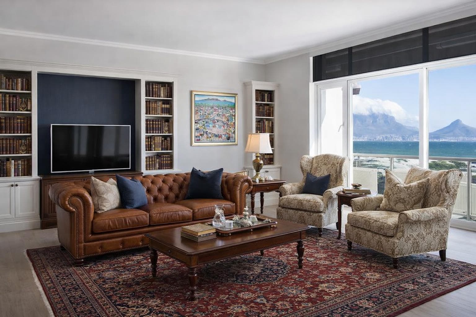 Room after Traditional redesign