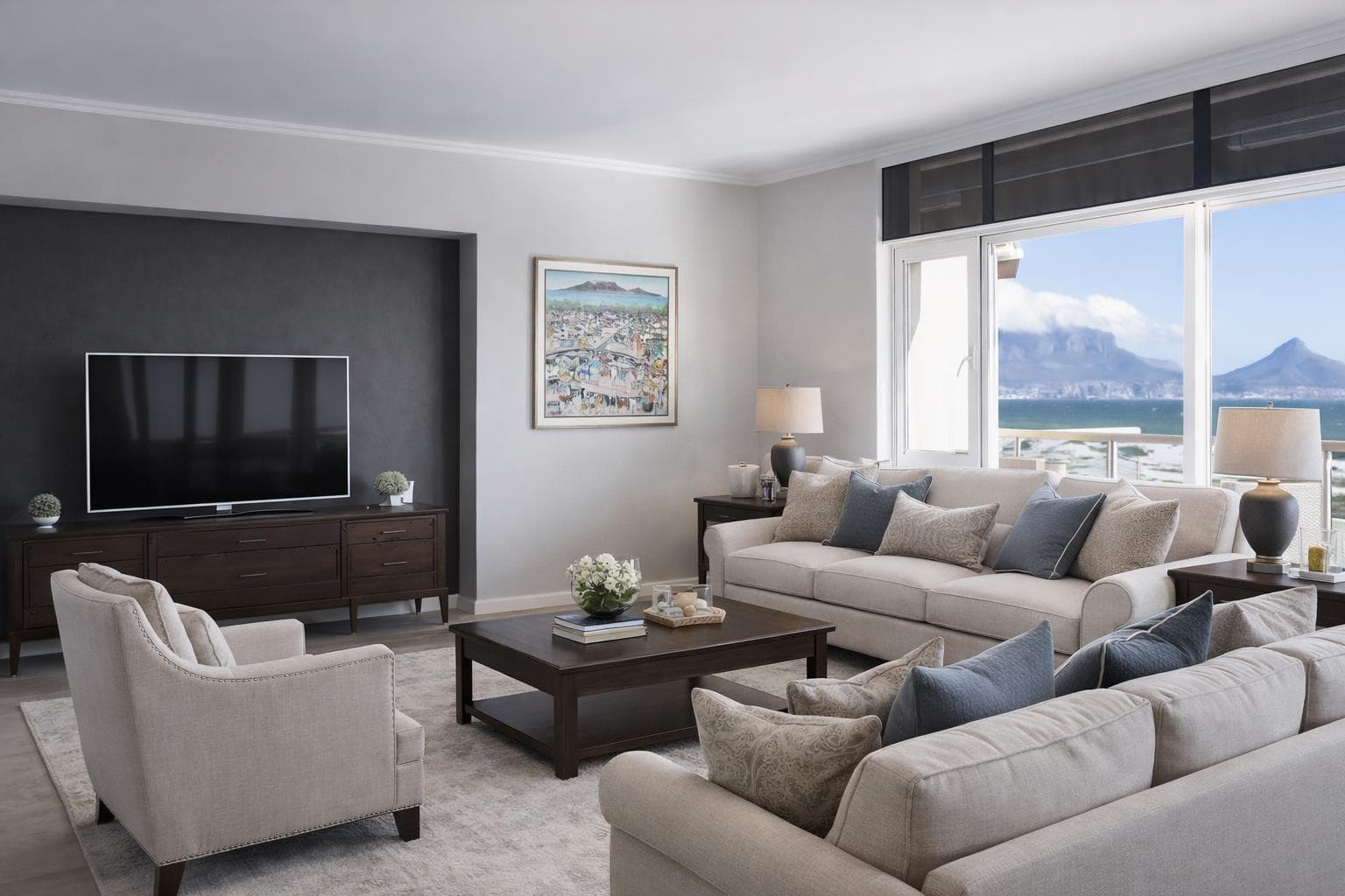 Room after Transitional redesign