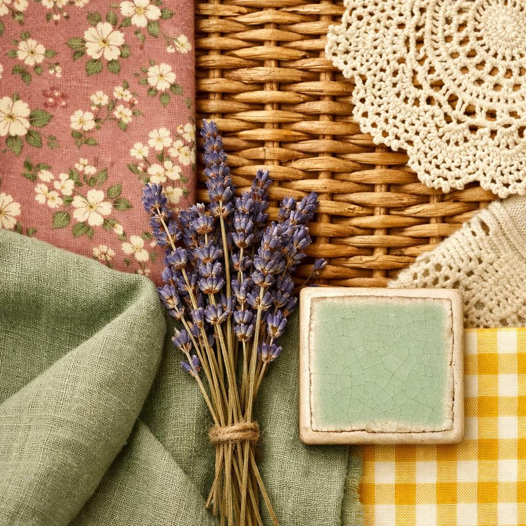 Cottagecore materials