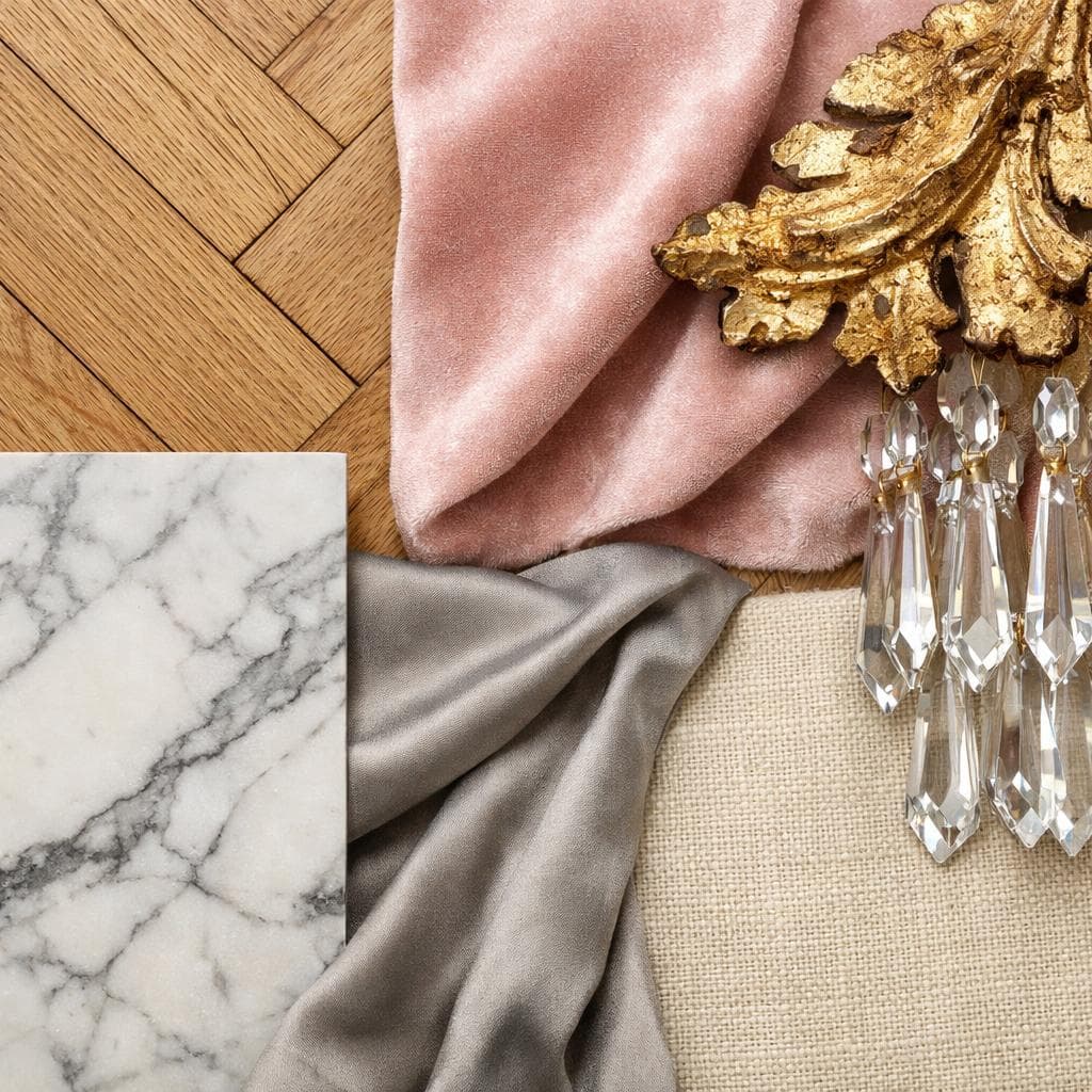 Parisian chic materials